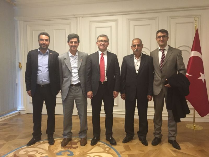 skdar Belediye Bakan Sn. Hilmi TRKMENʹi Ziyaret